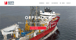 Desktop Screenshot of akofsoffshore.com